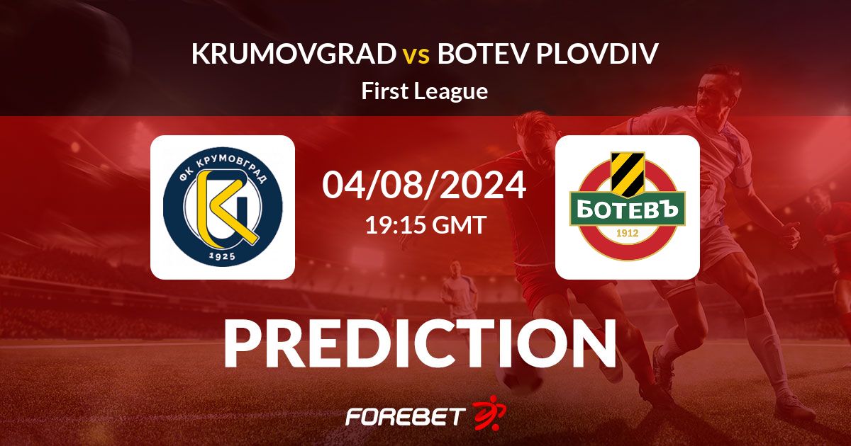 Botev Plovdiv vs. Krumovgrad - 3 July 2024 - Soccerway