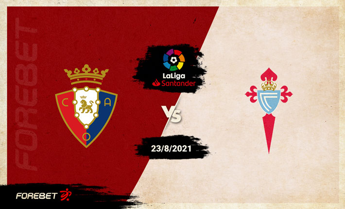 Osasuna Host Celta Vigo in Final Match of Week Two in Spain