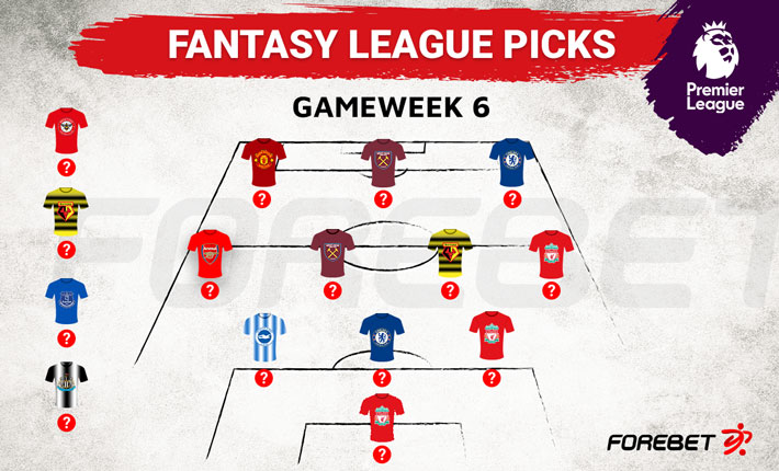 Fantasy Premier League – Top Picks for FPL Gameweek 6