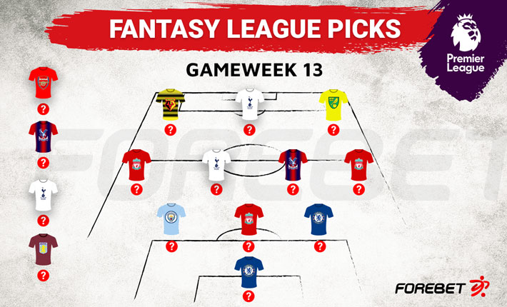 Fantasy Premier League – Top Picks for FPL Gameweek 13