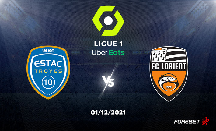 Troyes vs Lorient set for draw in a battle of strugglers in Ligue One