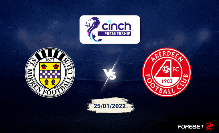 St. Mirren and Aberdeen difficult to separate