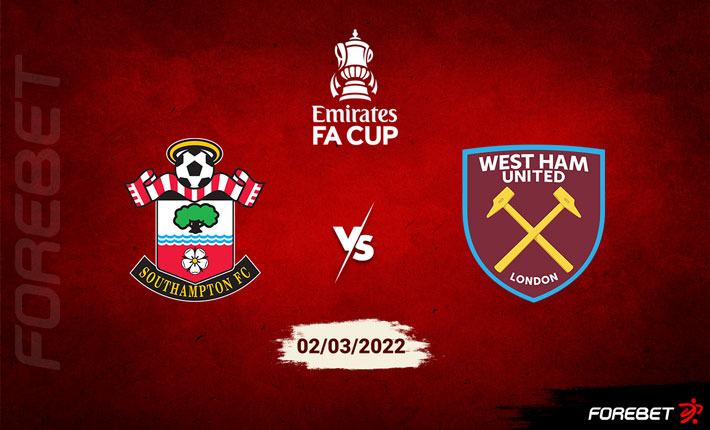 Southampton Host West Ham United in the Fifth Round of the FA Cup