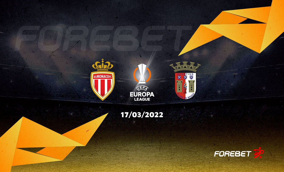 AS Monaco Have 2-0 Deficit to Overturn Against Sporting Braga in Europa League