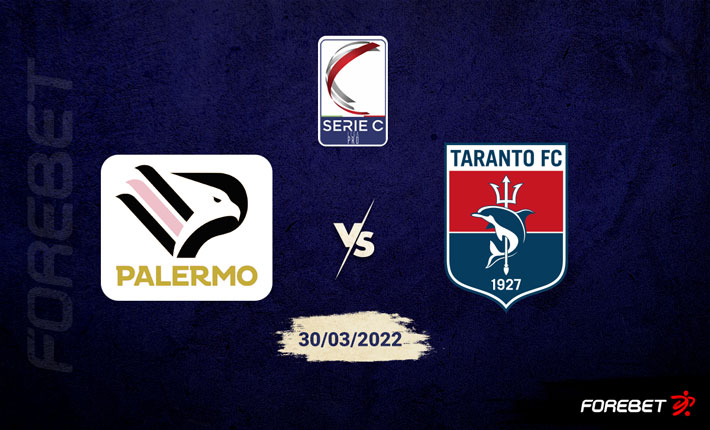 Palermo set for sixth straight Serie C match without a loss versus Taranto