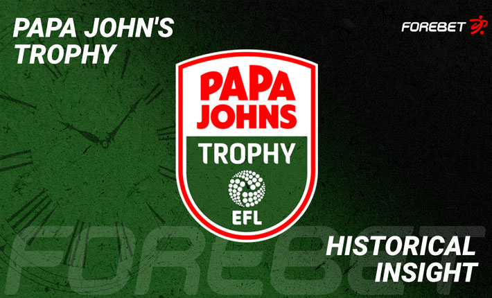 Papa John's Trophy Historical Insight  
