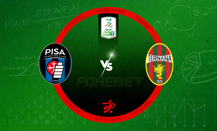 Pisa set to hold Ternana in Serie B