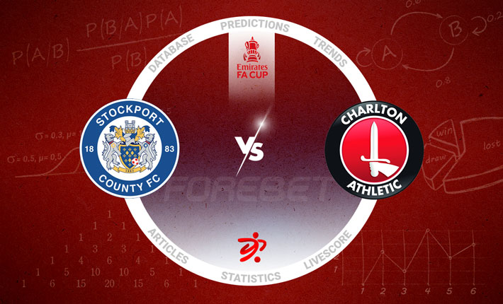 Stockport County and Charlton Athletic Meet in FA Cup Second Round Replay