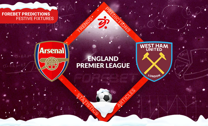 High-flying Arsenal ready for Boxing Day visit of West Ham