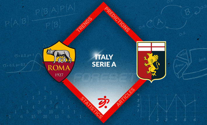 Roma set for a narrow victory over Genoa