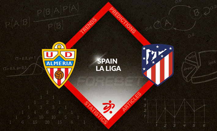 Almeria Unlikley to Stop Atletico From Collecting All Three Points