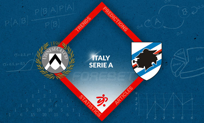 Udinese Back in the Win Column With Sampdoria All But Relegated