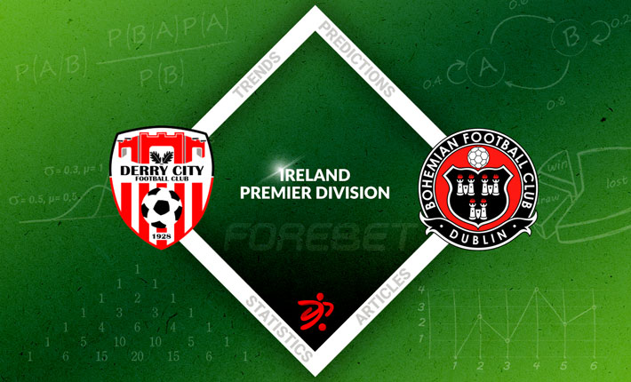 Derry City and Bohemian set for low-scoring defensive stalemate