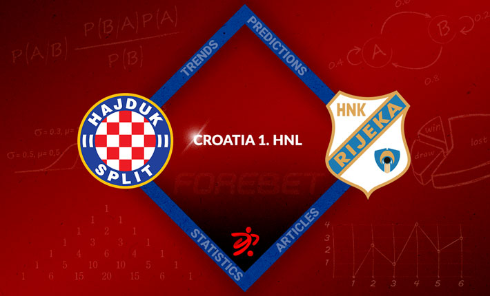 Football, Hajduk Split - HNK Rijeka