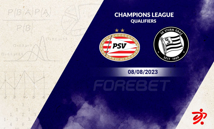 PSV Eindhoven and SK Sturm Graz to combine for over 3.5 goals in UCL third qualifying round