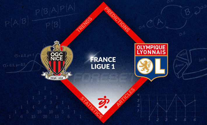Nice and Olympique Lyonnais Meet in Final Game of the Weekend in Ligue 1