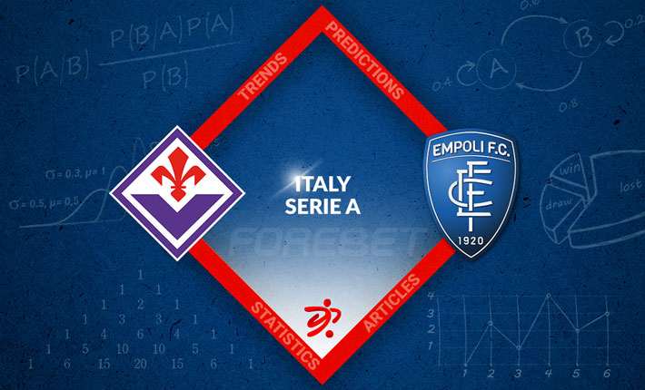 Fiorentina - Empoli placar ao vivo, H2H e escalações