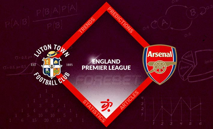 Luton Town x Arsenal: Estatísticas - 05/12/2023