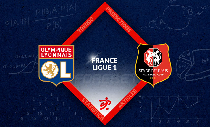 Lyon aiming to continue a two-game head-to-head win streak against Rennes in Ligue 1