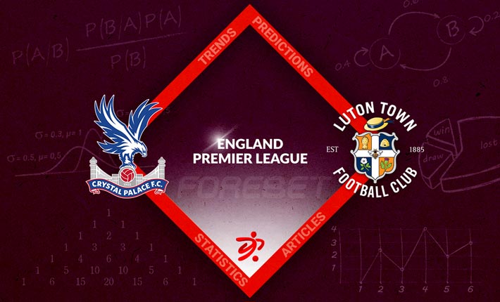 Can Luton Town stop conceding goals against Crystal Palace in round No. 28?