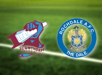 Scunthorpe to add to Rochdale’s relegation worries