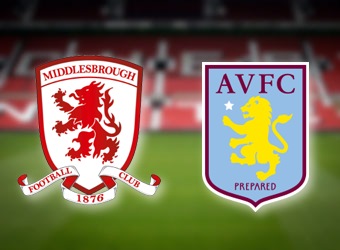 Middlesbrough and Aston Villa Championship promotion playoff first-leg to finish in draw