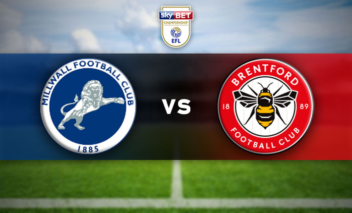 Millwall and Brentford set to finish all square