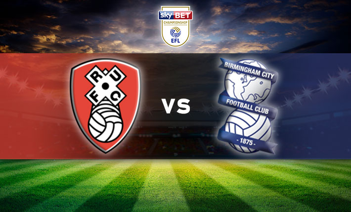 Rotherham and Birmingham to both score in relegation clash