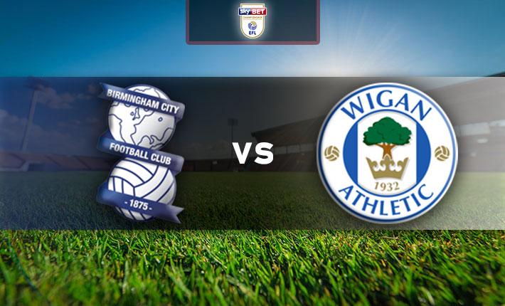 Birmingham look for back-to-back wins when Wigan visit