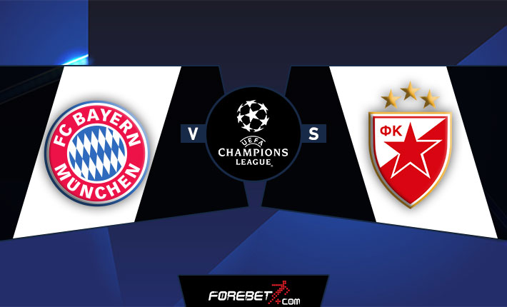 Bayern Munich to roll over Red Star Belgrade on UCL matchday 1