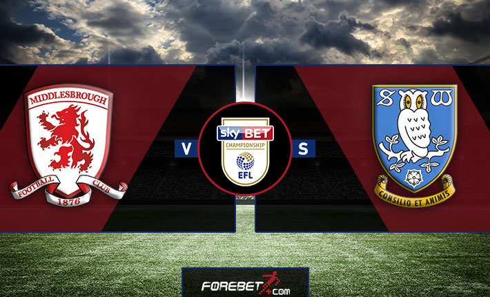 Middlesbrough may edge Sheffield Wednesday at the Riverside