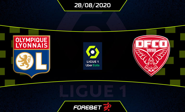 Lyon return to Ligue 1 action against Dijon