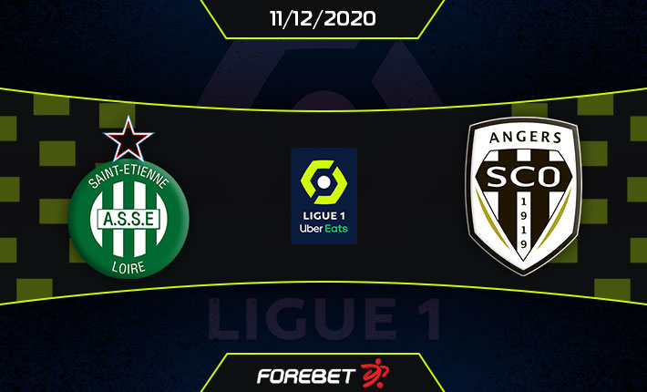 Saint-Etienne and Angers to both score in Friday clash