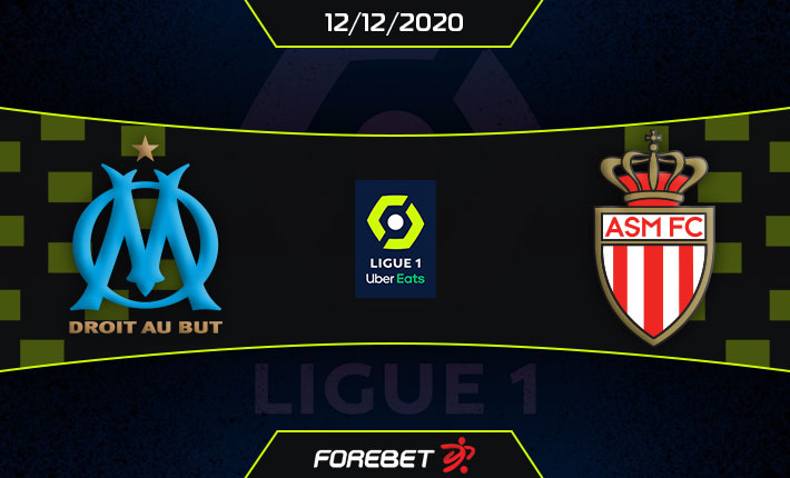 Marseille and Monaco to both score in Ligue 1 clash