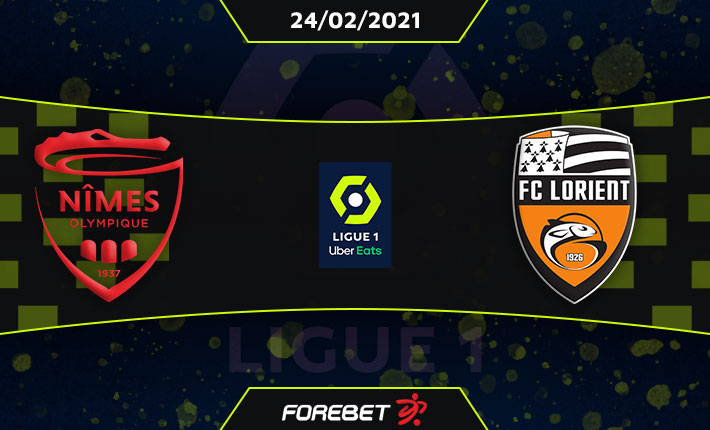 Nimes and Lorient to produce goals in relegation battle